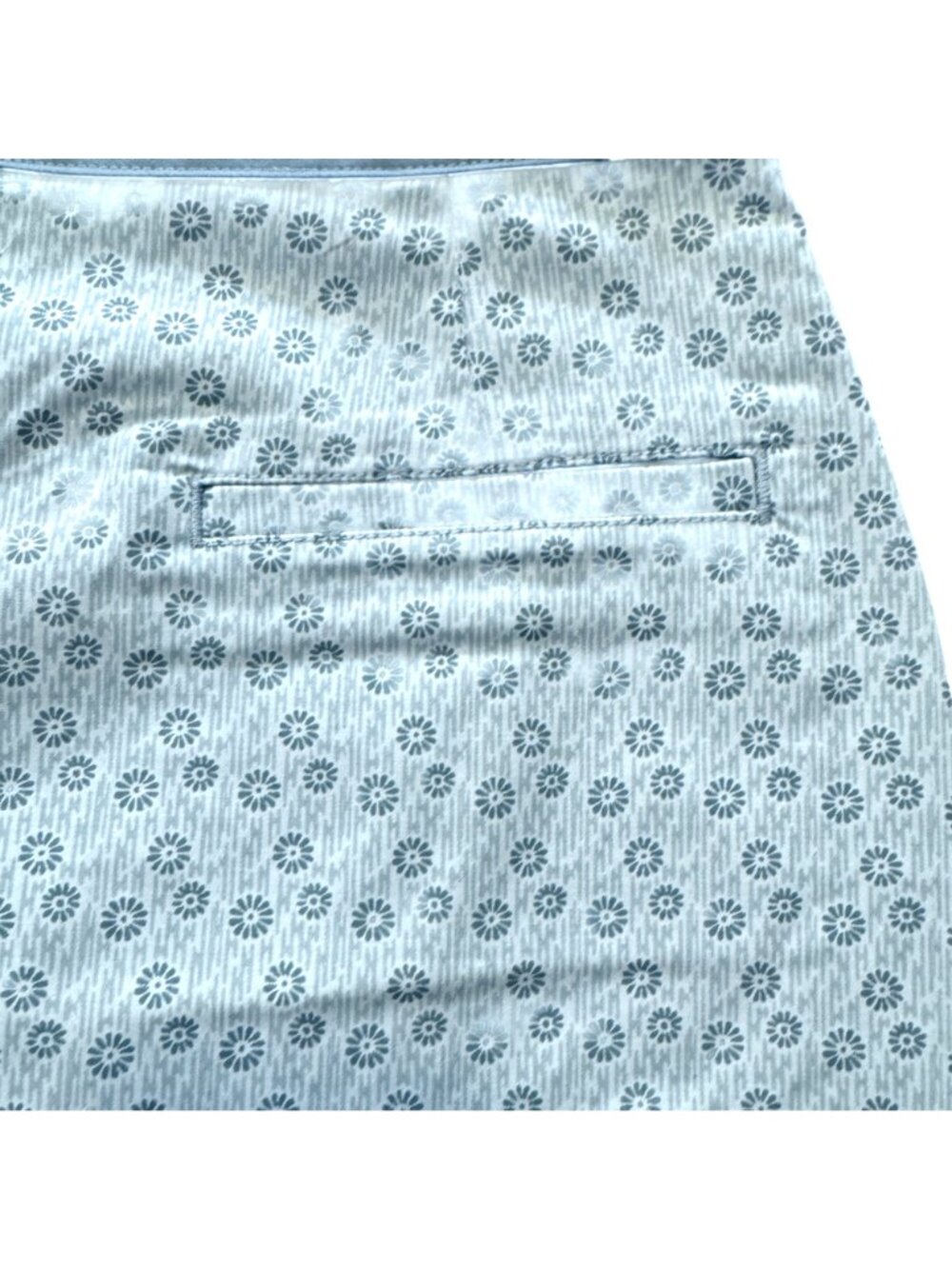 Nike Golf Skort Women's Size 8 Sporty Blue Green Floral Daisy Pattern Cotton NWT - Picture 10 of 11